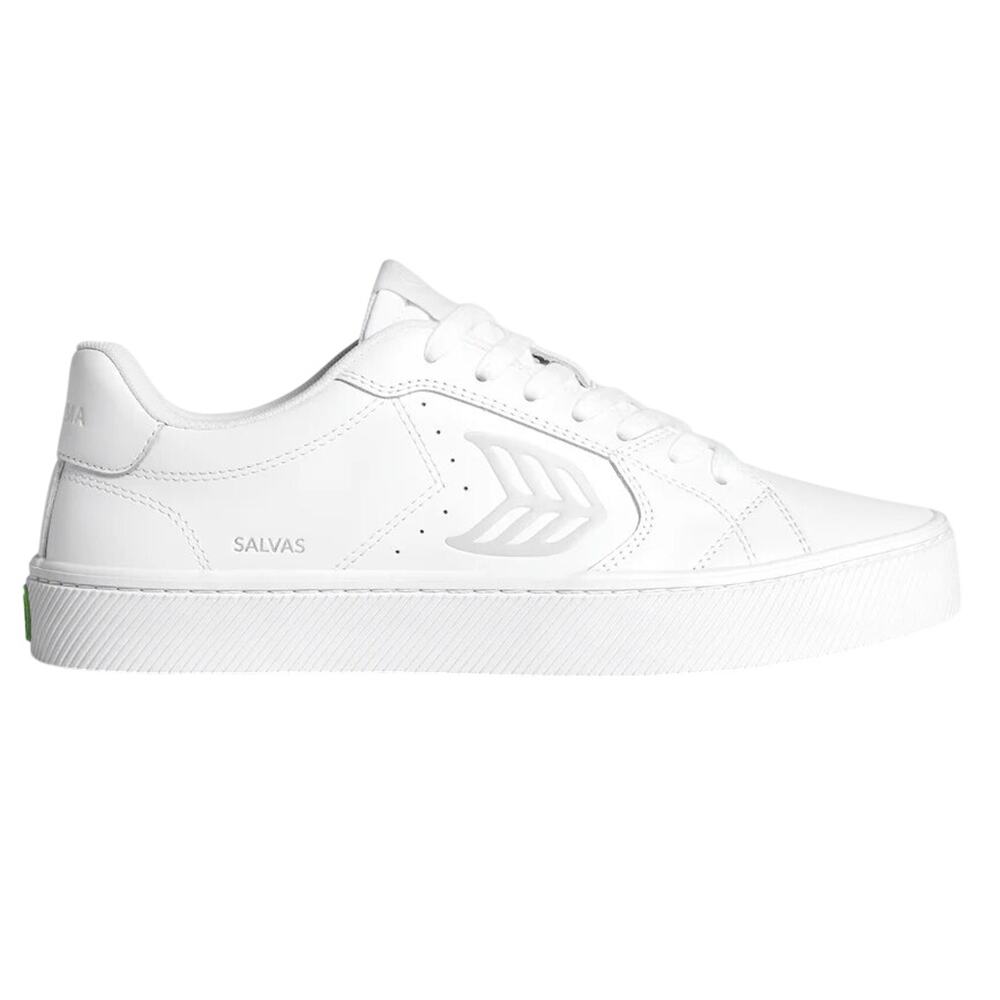 CARIUMA Womens Salvas Low Casual Sneakers Size 6.5 EU 37 White Leather NIB